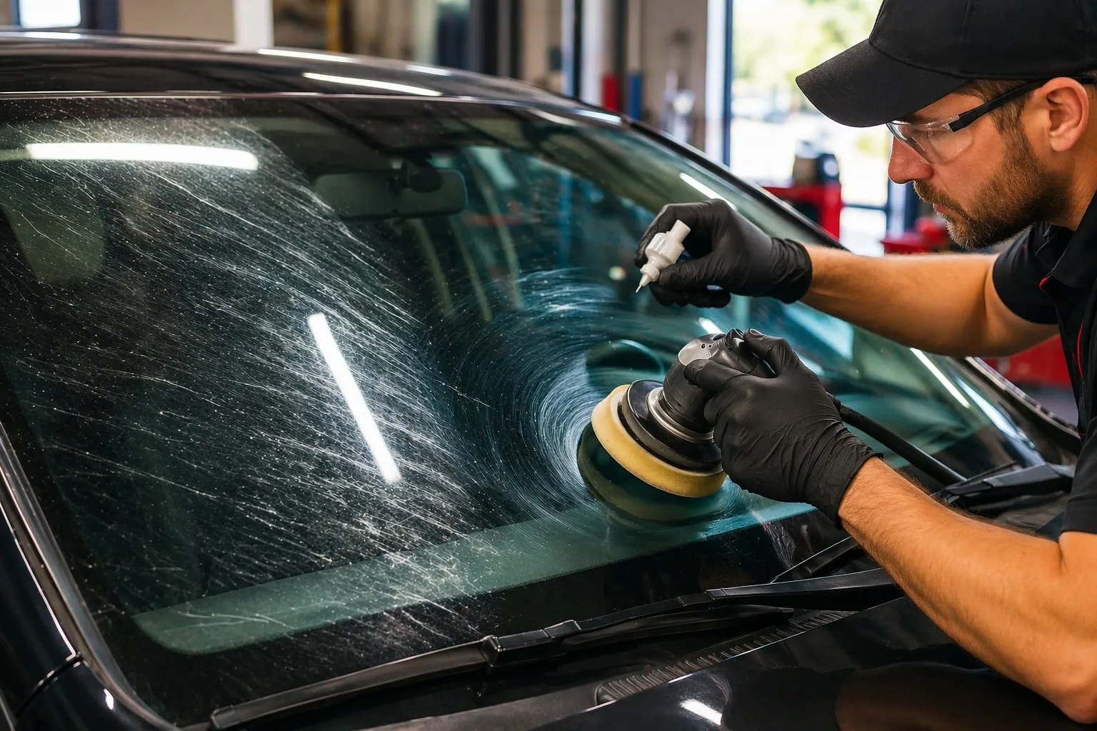 Windshield Scratch Repair in Toowoomba